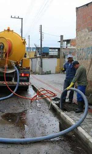 Desobstrução de tubulação Desobstrução de tubulação