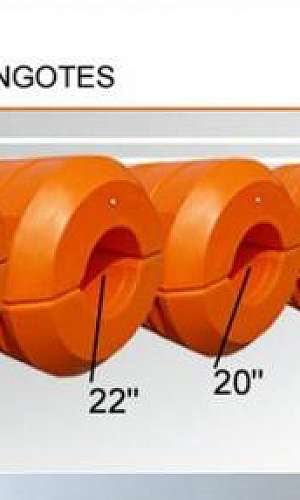 Flutuadores para tubulação Flutuadores para tubulação