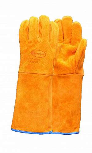 Luva de raspa para soldador Luva de raspa para soldador