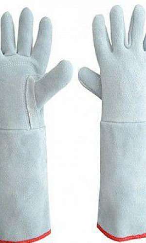 Luva de raspa soldador Luva de raspa soldador