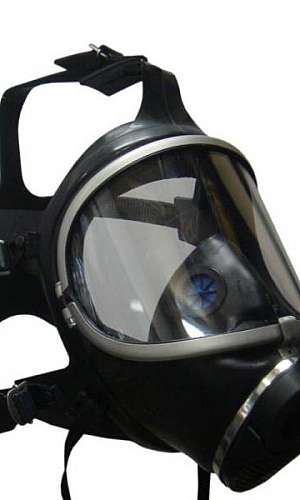 Máscara autônoma com cilindro de fuga Máscara autônoma com cilindro de fuga