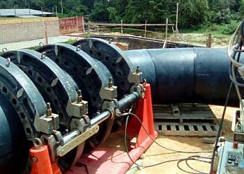 Solda eletrofusão Solda eletrofusão